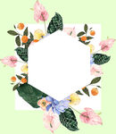 花卉边框