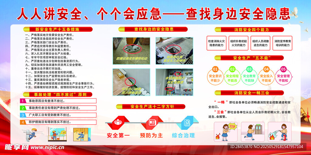 2025 安全月展板