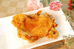 金黄酥脆炸鸡排
