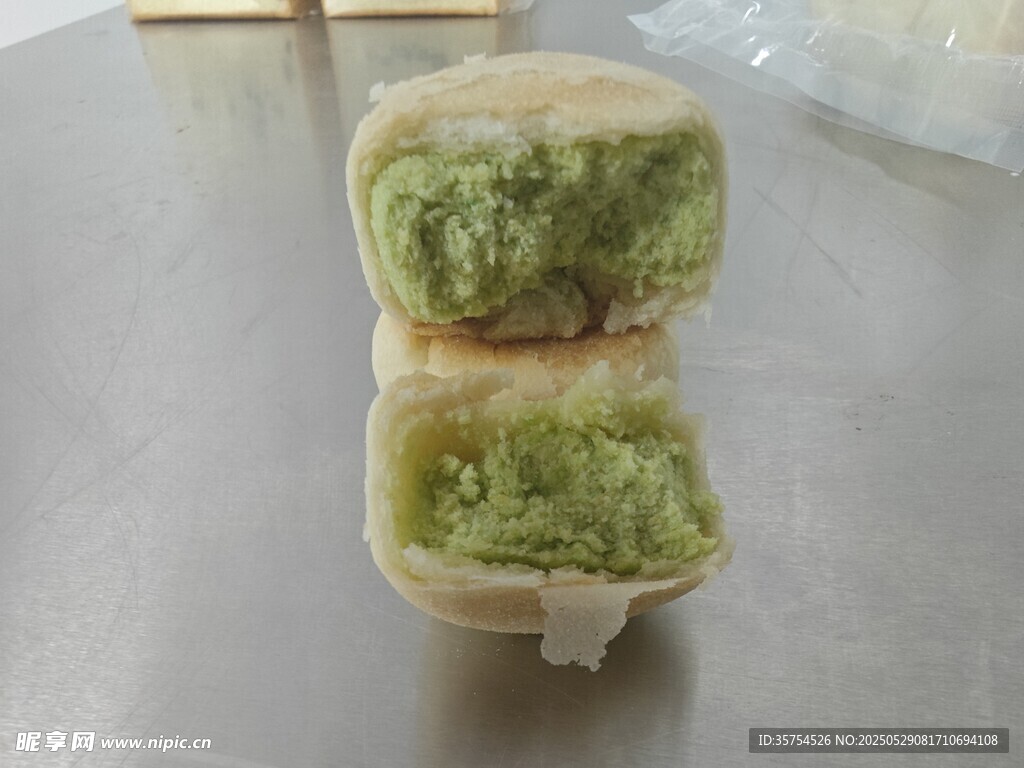 冰淇淋绿豆饼