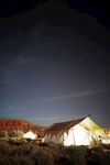 夜晚露营帐篷星空美景
