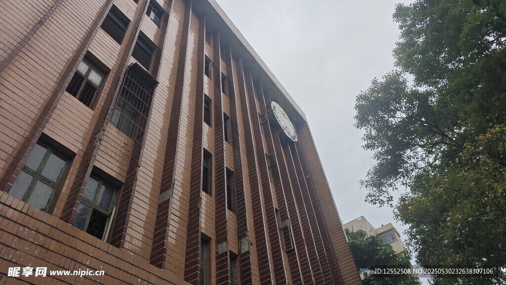 现代风格棕色建筑外观