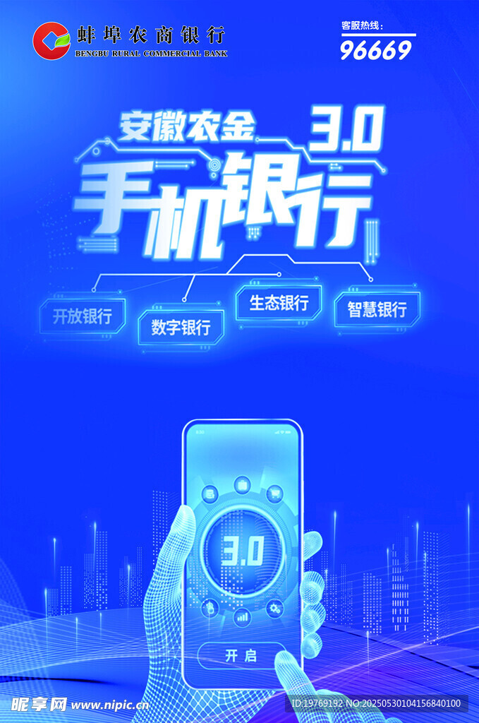 农商银行海报