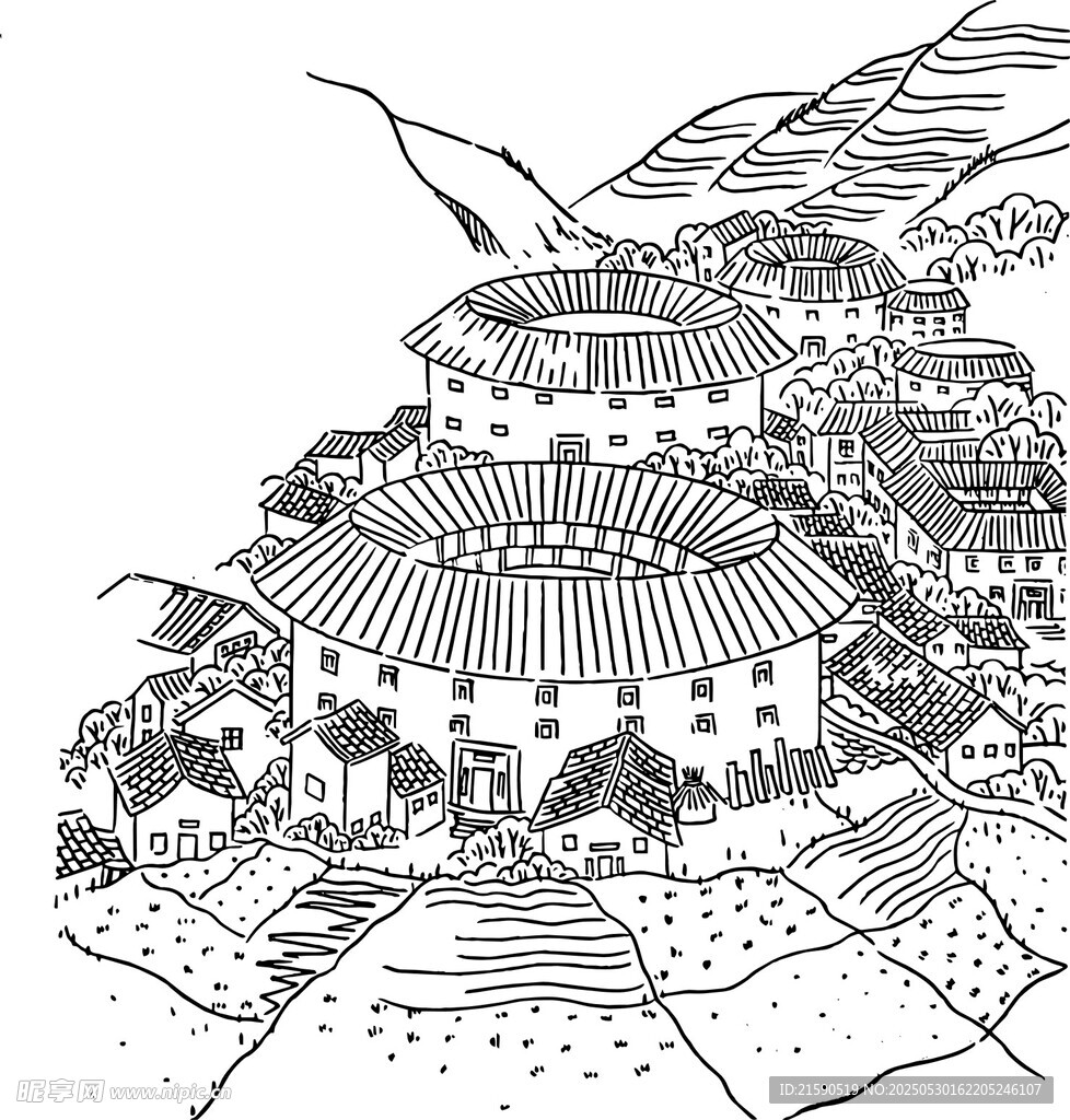 土楼建筑