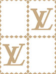 LV经典标志图案设计