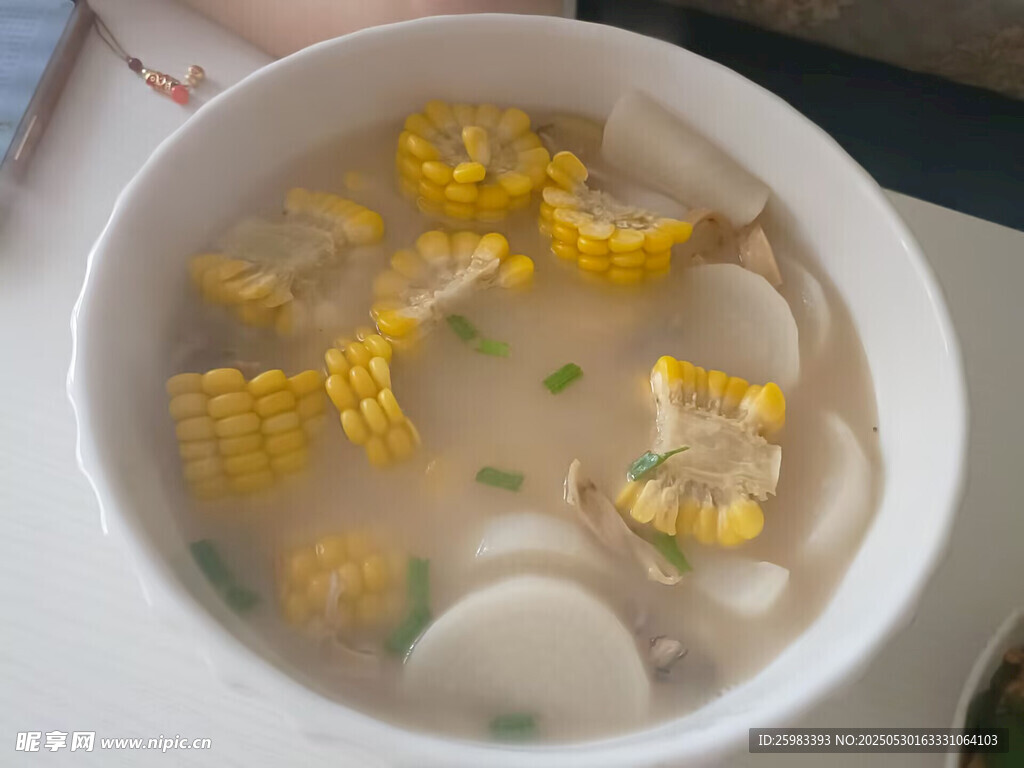 玉米山药汤