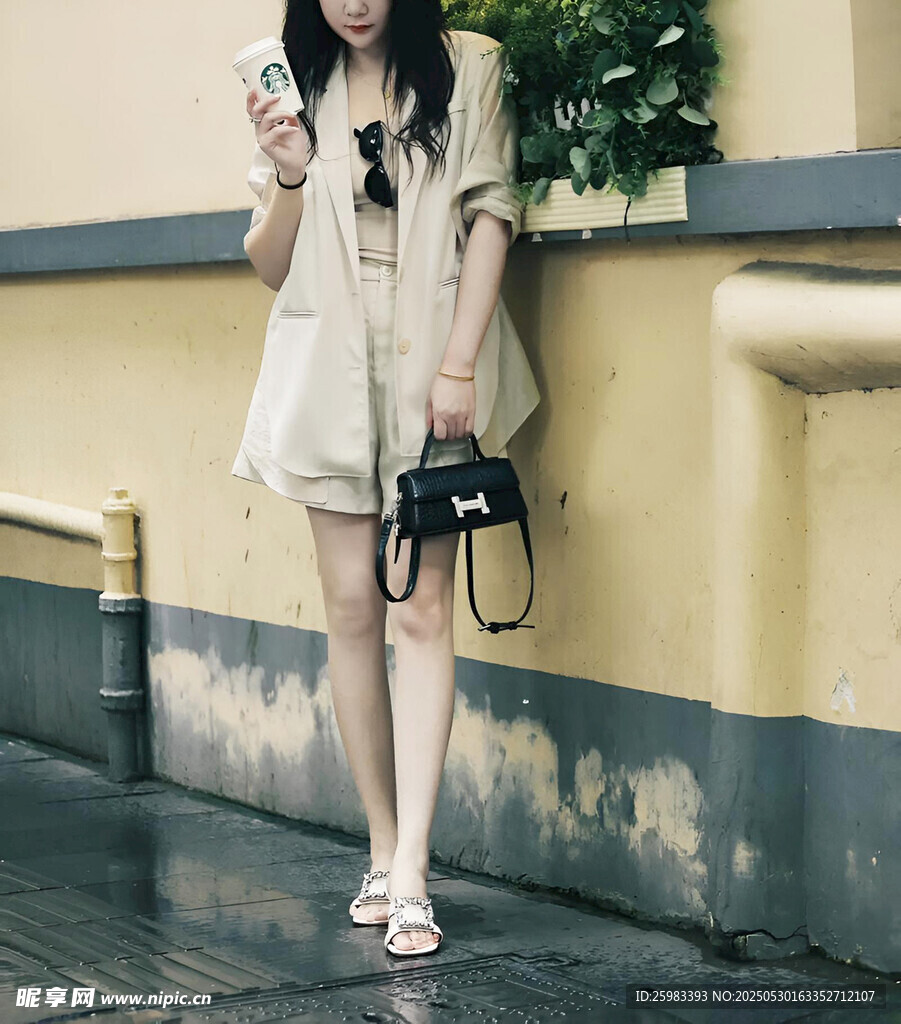 休闲的女孩
