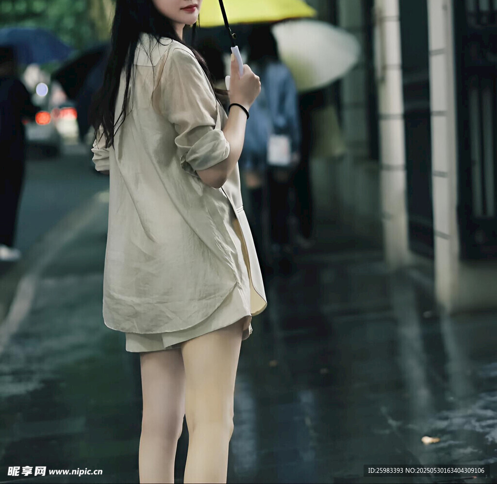 休闲的女孩