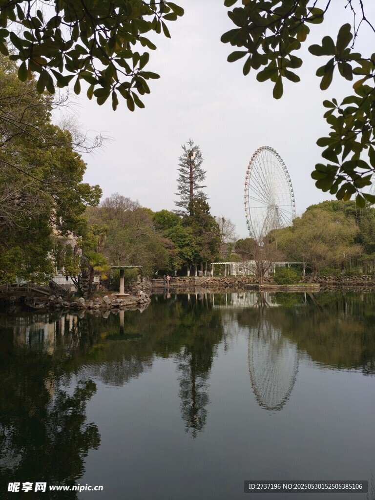 湖畔风景