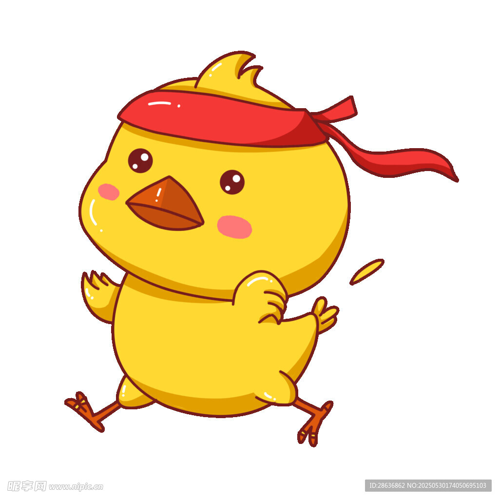 奔跑的小黄鸡