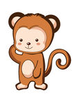可爱小猴卡通形象