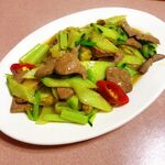 黄瓜炒猪肝