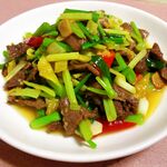 芹菜炒牛肉