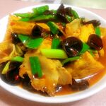 肉片烧豆腐