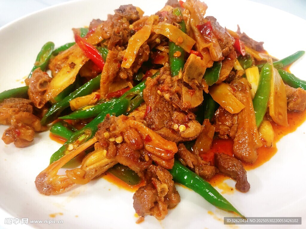 青椒炒肉