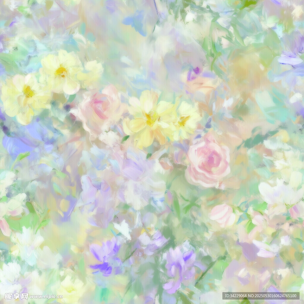 手绘花