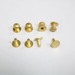 金色金属零件展示