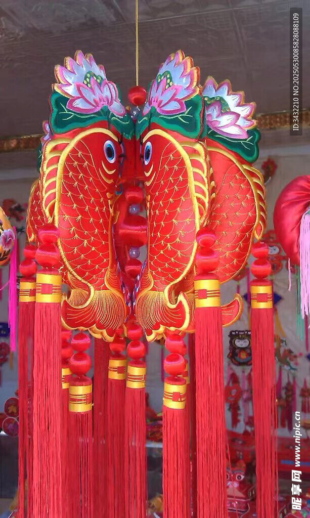   庆阳香包鱼灯