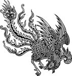 传统凤凰图腾图案设计