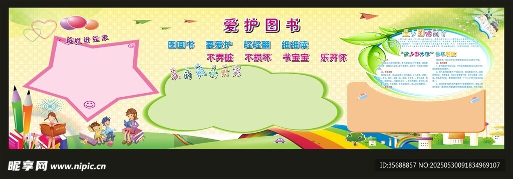 图书馆展板