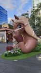 户外大型骆驼造型景观