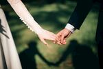 新人牵手 浪漫婚礼瞬间