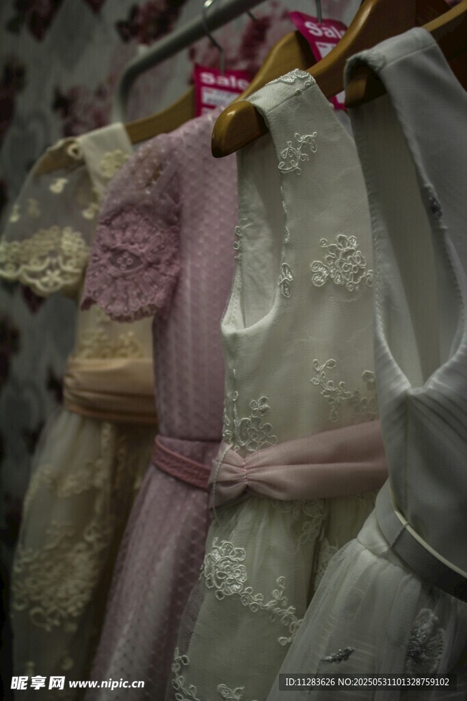 复古优雅女士裙装展示