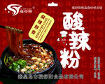 美味酸辣粉诱人呈现