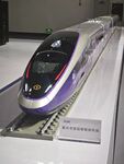 高速列车模型展示