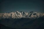 壮丽雪山景观