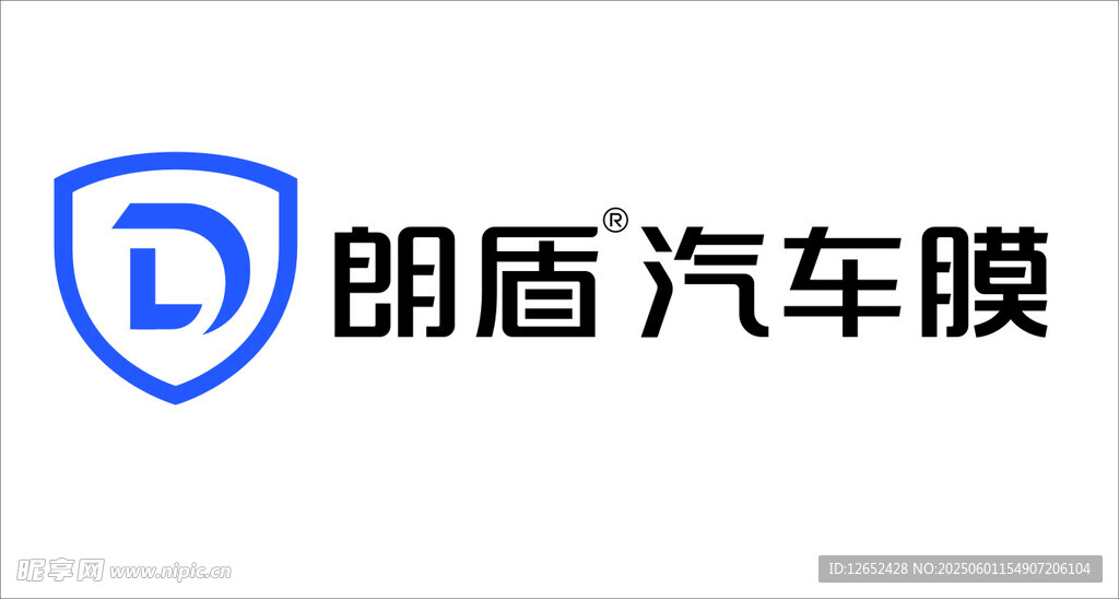 朗盾汽车膜品牌标识展示