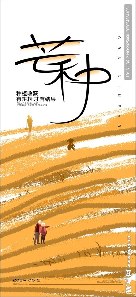芒种 手绘