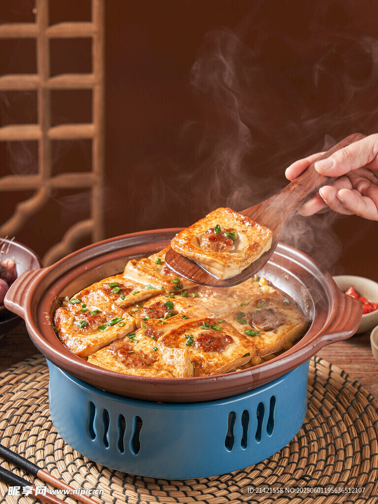 砂锅客家酿豆腐