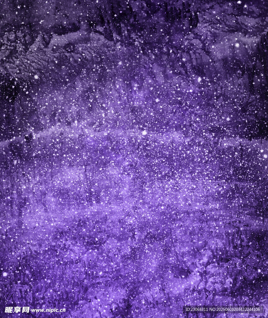 梦幻紫色星空背景图