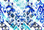 蓝白抽象几何图案纹理