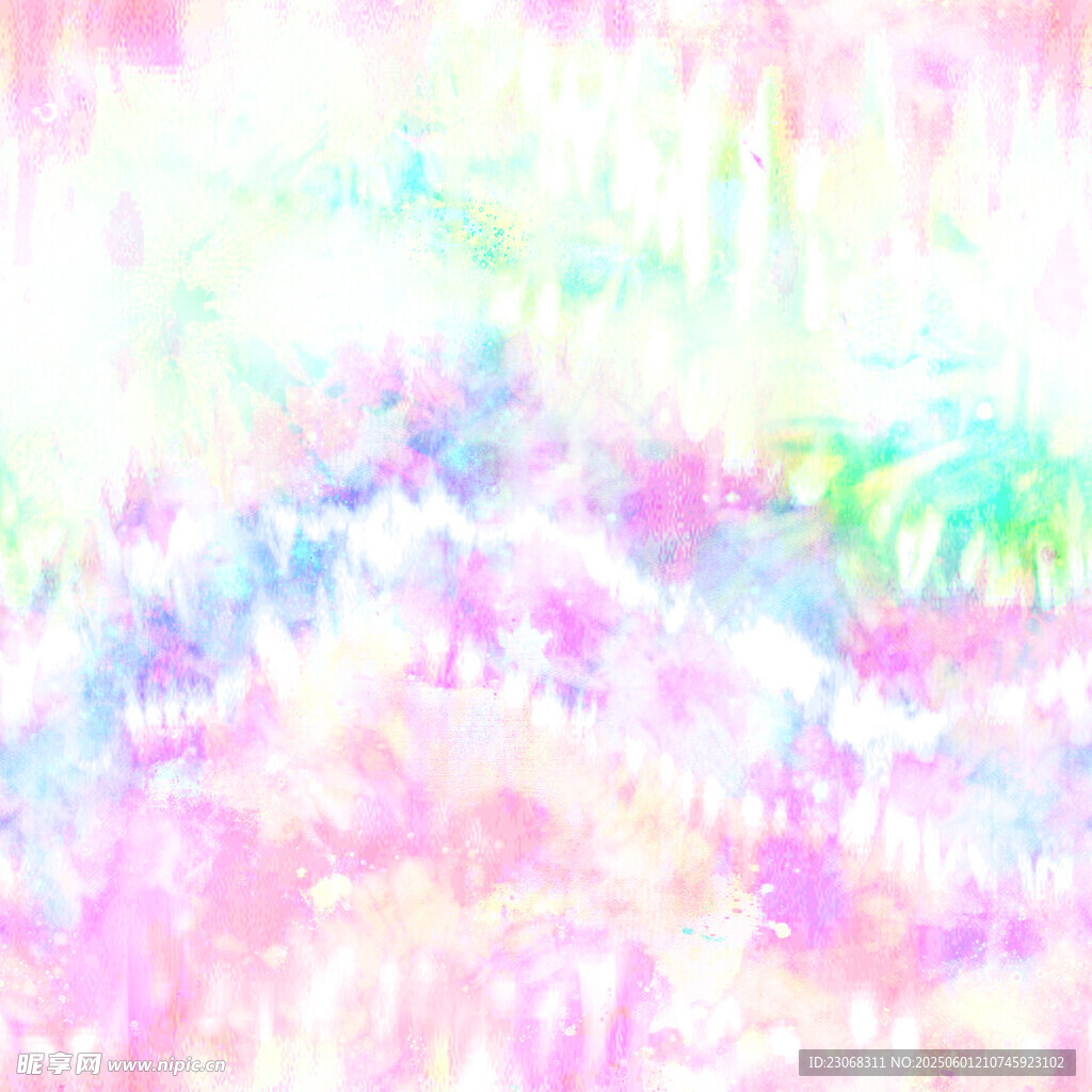 梦幻多彩抽象水彩背景图