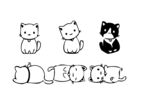 可爱猫咪简笔画集合