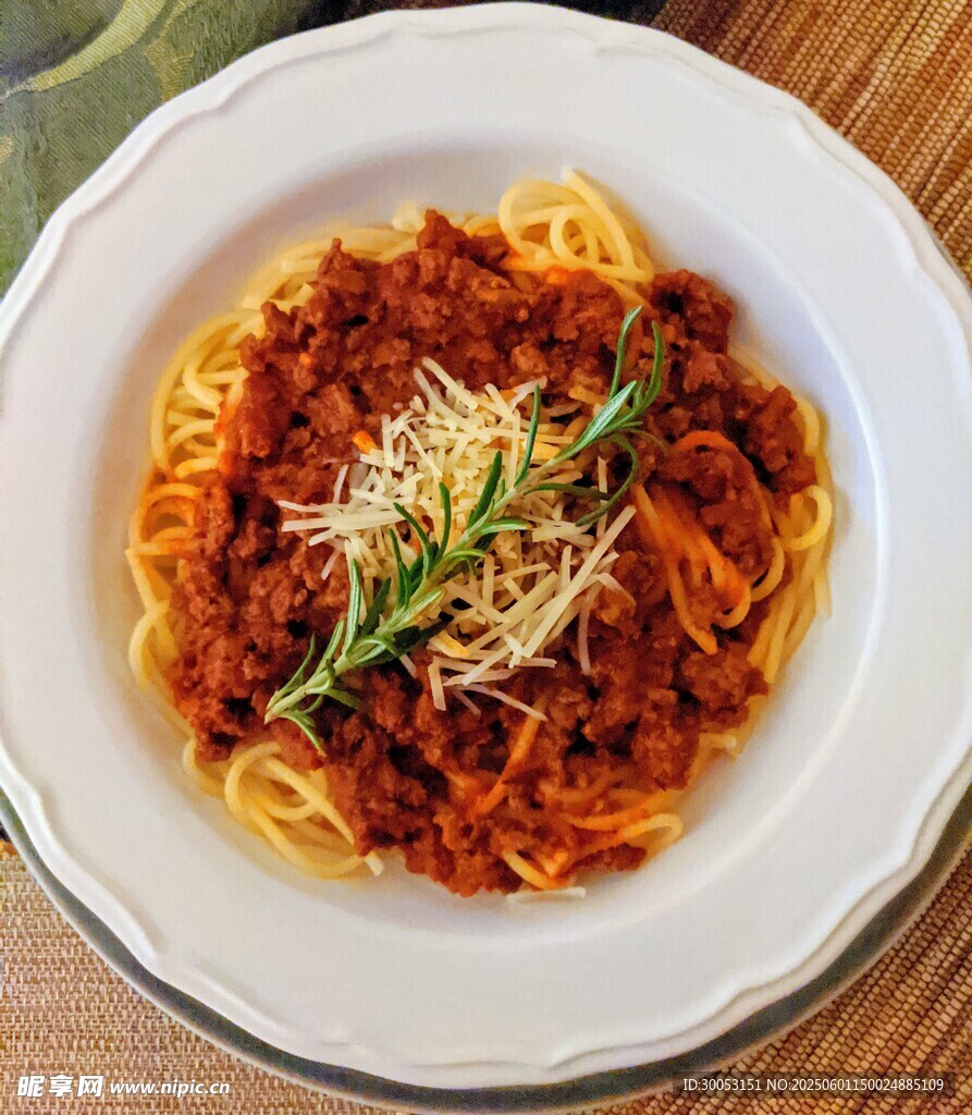 美味肉酱意大利面