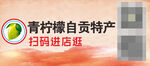 青柠檬墙体广告