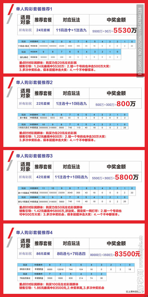 套餐推荐