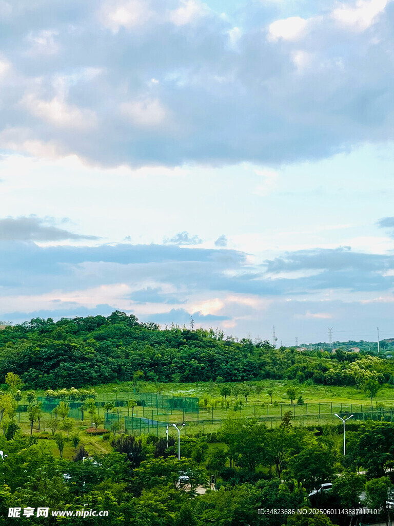 田园绿野风光