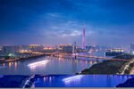 上海外滩璀璨夜景风光