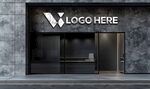 门店店铺logo图案样机