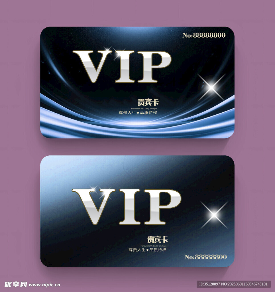 炫酷VIP会员卡