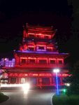 古楼夜景灯光绚丽夺目