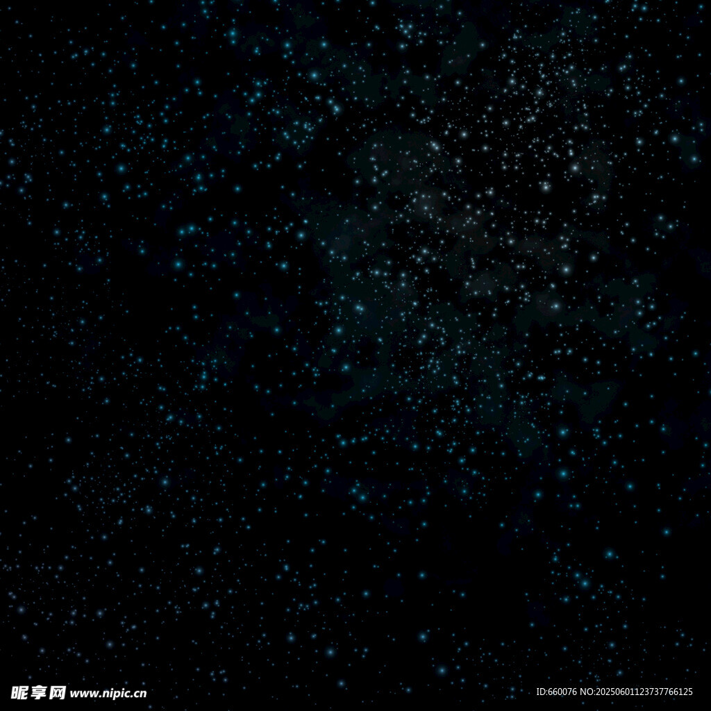 梦幻星空粒子背景图