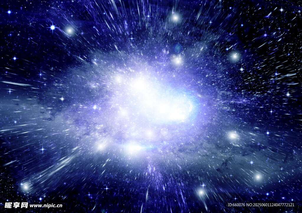 璀璨星空下的宇宙奇观
