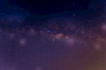 梦幻星空夜景图