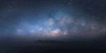 梦幻星空夜景