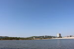 海滨风光远眺城市建筑